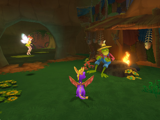 Spyro: A Hero's Tail on PS2